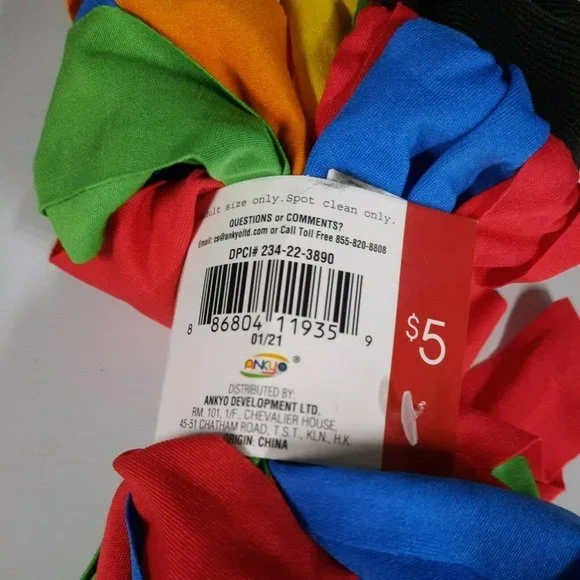 Pride Skirt Rainbow Adult One Size - Picture 5 of 5